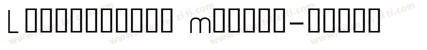 Liquorstore Medium字体转换